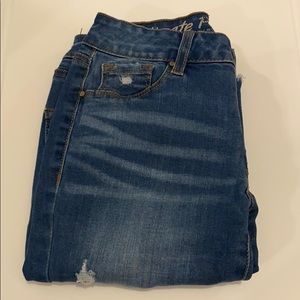 Medium Wash Ripped Jeans